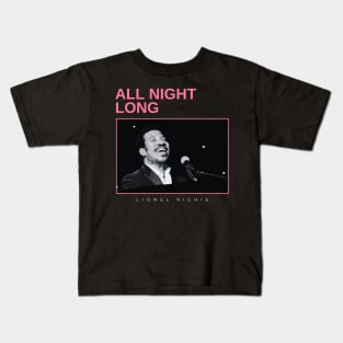 all night long - vintage minimalism Kids T-Shirt